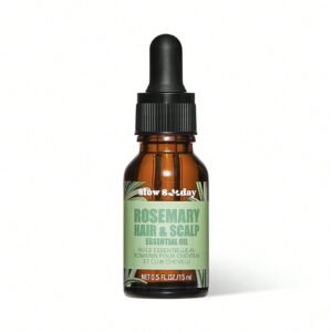 زيت إكليل الجبل العطري للشعر وفروة الرأس من سلو صنداي، يقوي الشعر