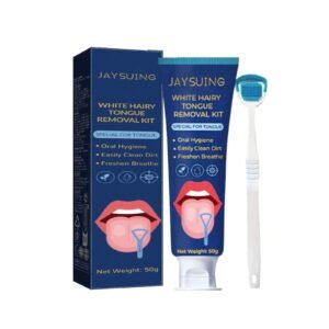 مجموعة تنظيف طلاء اللسان 50 جرام